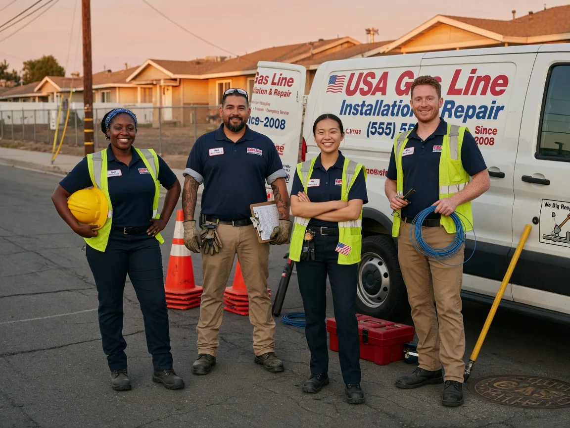 Gas Line Installation company in Lake City, CA